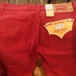 Levi’s 501 Button Fly Straight leg jeans